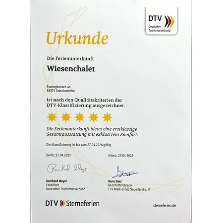 Wiesenchalet Im Sauerland